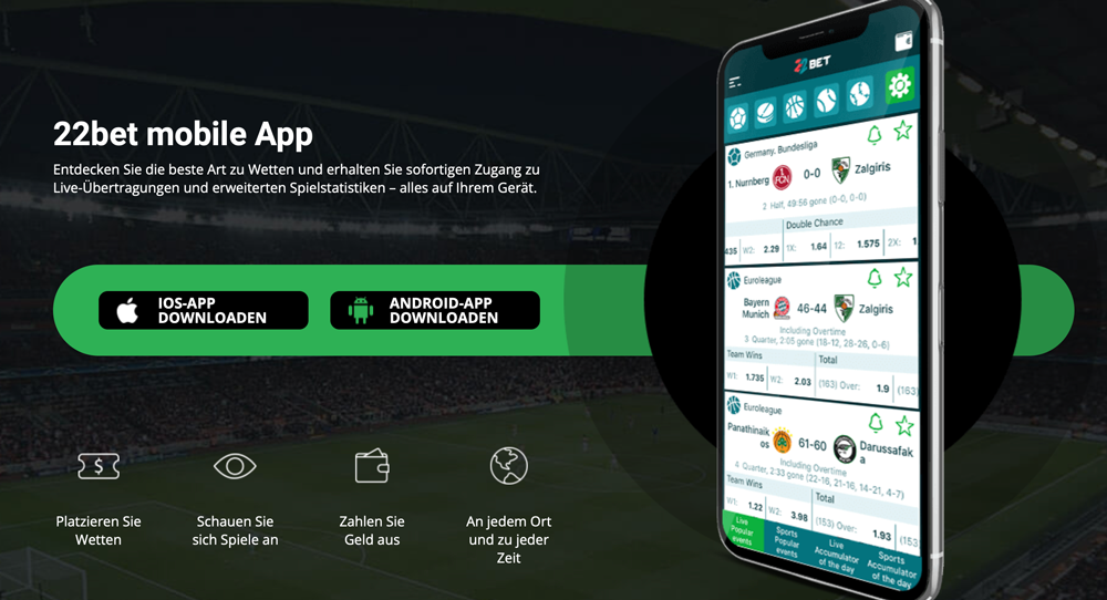 22bet APP