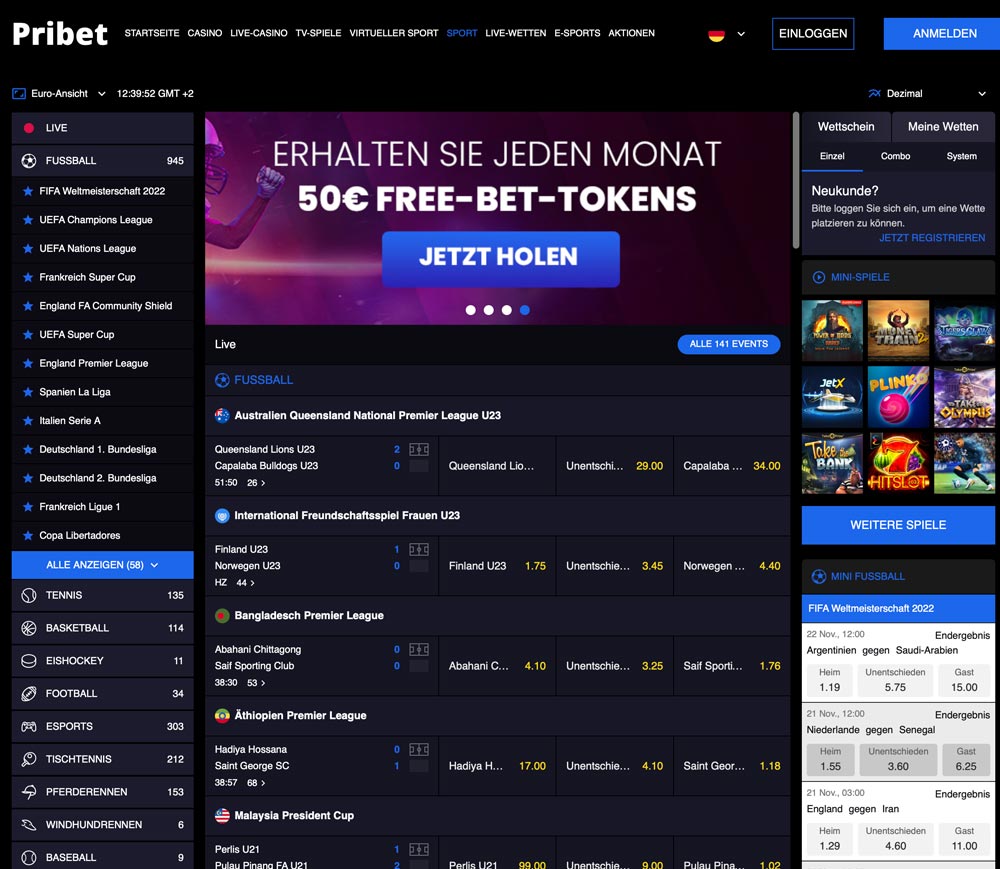 Pribet Website