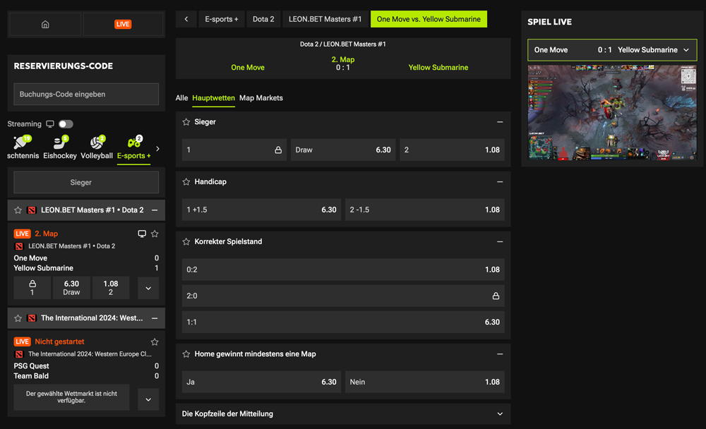 RTbet Live Esports