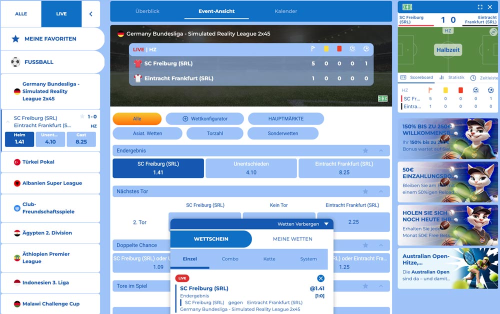 Livewetten